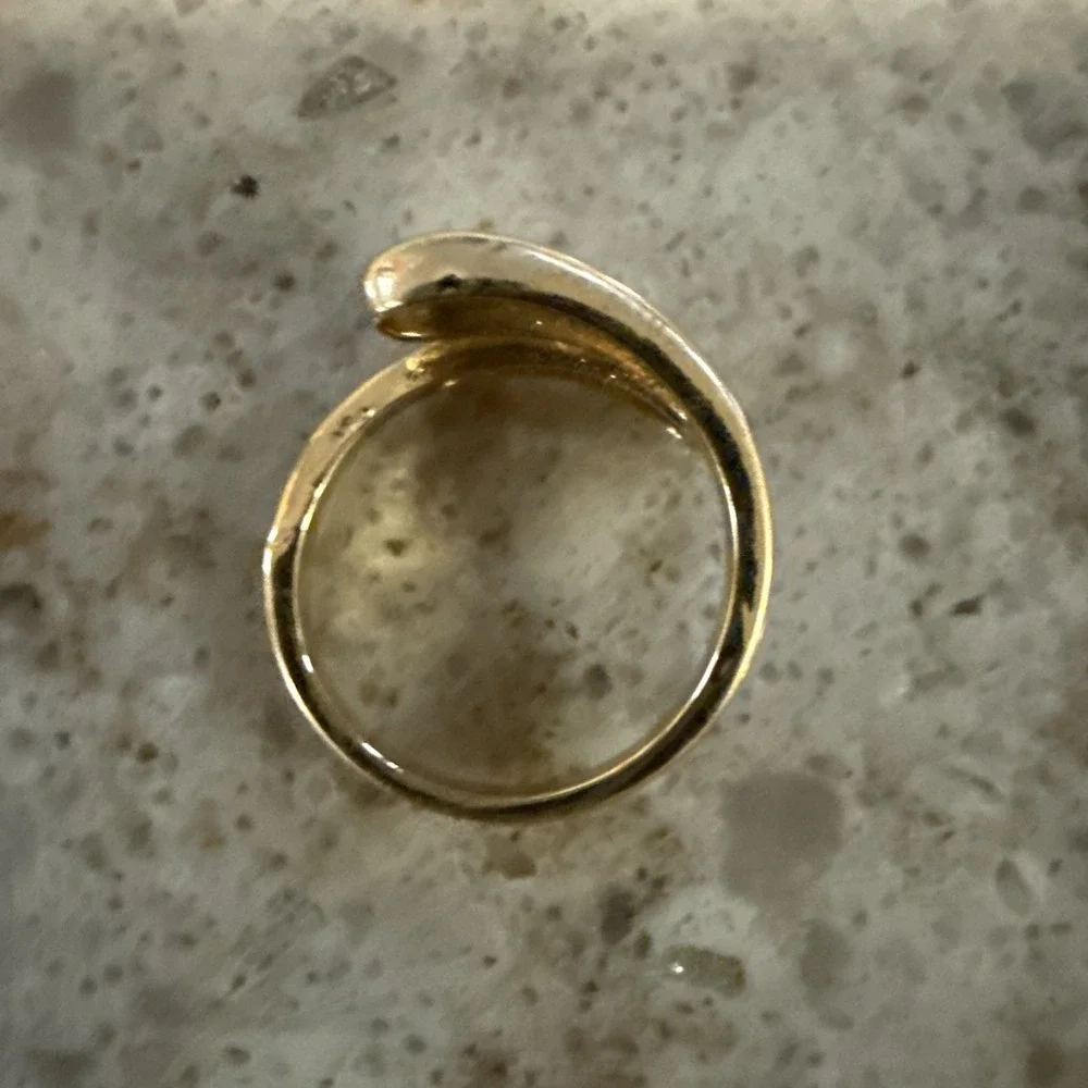6 Pcs Fashion Rings Jewellery for Women Party Gold Colour